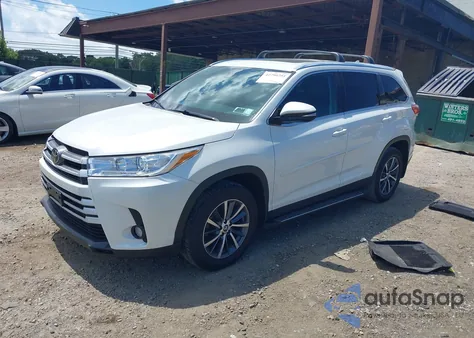2019 Toyota Highlander Xle from USA, damaged, VIN 5TDJZRFH1KS564977